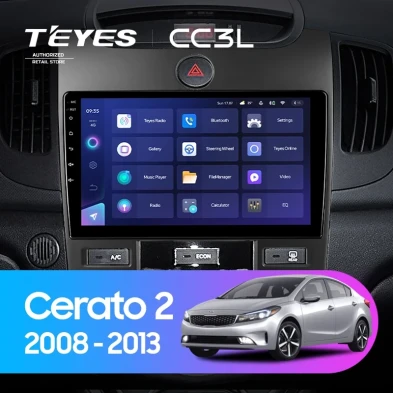 Штатная магнитола Teyes CC3L 4/64 Kia Cerato 2 TD (2008-2013) F4