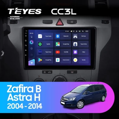 Штатная магнитола Teyes CC3L 4/32 Opel Astra H (2004-2014) F2