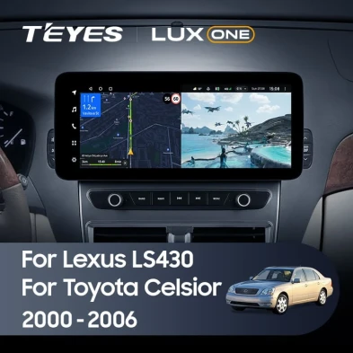 Штатная магнитола Teyes LUX ONE 4/64 Toyota Celsior XF30 3 (2000-2006)
