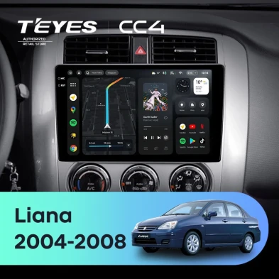 Штатная магнитола Teyes CC4 8/128 Suzuki Liana 1 (2004-2008)