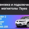 Штатная магнитола Teyes CC3 2K 6/128 Citroen C-Crosser 1 (2007-2013) Тип-B (13")