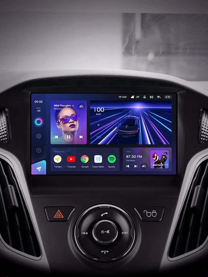 Штатная магнитола Teyes CC3 4/32 Ford Focus 3 (2011-2019)