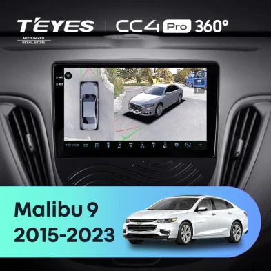 Штатная магнитола Teyes CC4 Pro 360 8/128 Chevrolet Malibu 9 (2015-2023) F2