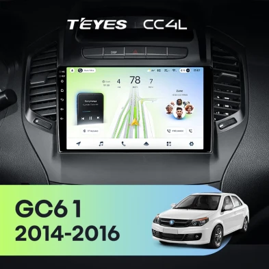 Штатная магнитола Teyes CC4L 6/64 Geely GC6 1 (2014-2016)