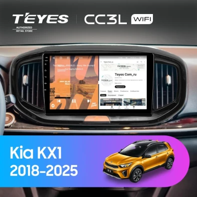 Штатная магнитола Teyes CC3L WiFi 2/32 Kia KX1 (2018-2026)