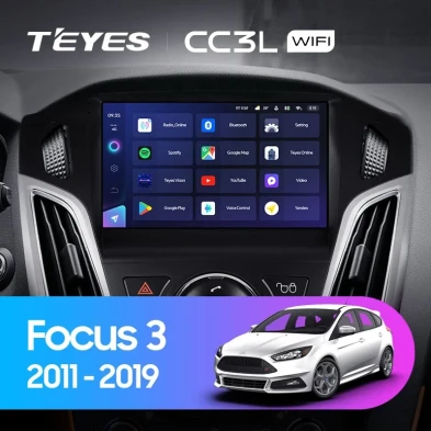 Штатная магнитола Teyes CC3L WiFi 2/32 Ford Focus 3 (2011-2019) F2