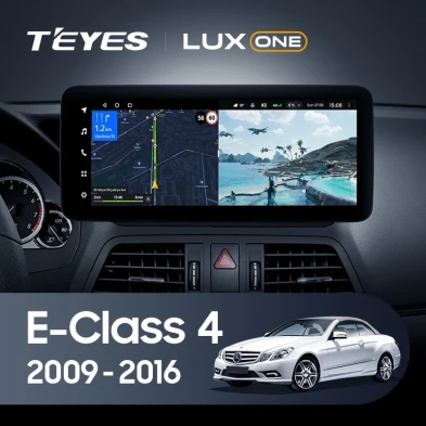 Штатная магнитола Teyes LUX ONE 6/128 Mercedes-Benz E-Class 4 W212 S207 A207 S212 C207 (NTG 4.0) (2009-2016) F2 Universal