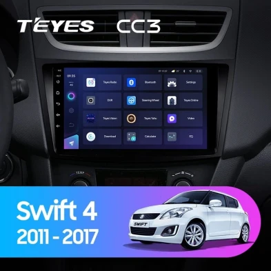 Штатная магнитола Teyes CC3 4/32 Suzuki Swift 4 (2011-2017)