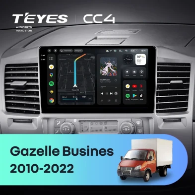 Штатная магнитола Teyes CC4 6/64 для GAZ Газель Бизнес (2010-2022) F3