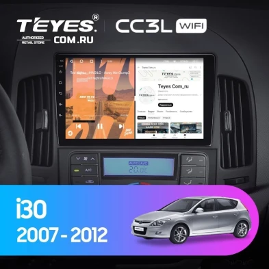Штатная магнитола Teyes CC3L WiFi 2/32 Hyundai i30 1 FD (2007-2012) F1