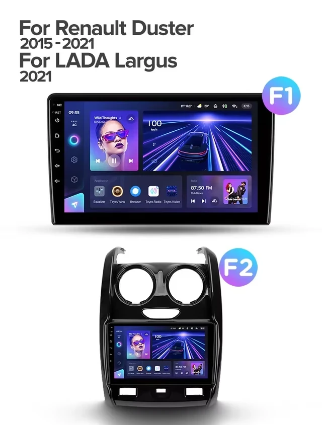 Штатная магнитола Teyes CC3L 4/32 Renault Duster (2015-2021) F1