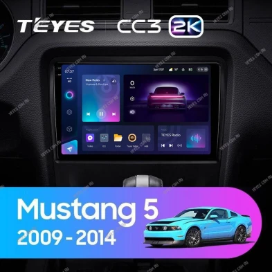 Штатная магнитола Teyes CC3 2K 4/32 Ford Mustang 5 S-197 (2009-2014) F1