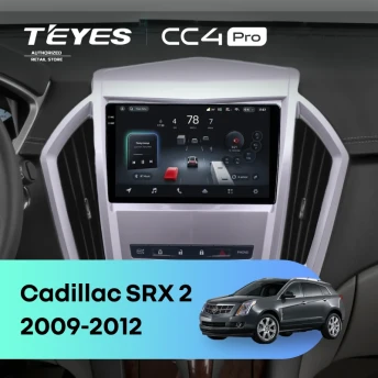 Штатная магнитола Teyes CC4 Pro 12/256 Cadillac SRX 2 (2009-2012)