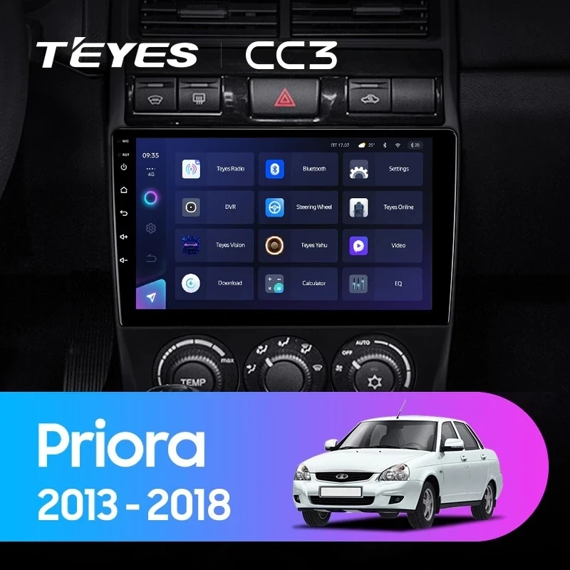 Штатная магнитола Teyes CC3 4/32 Lada Priora (2013-2018) F3