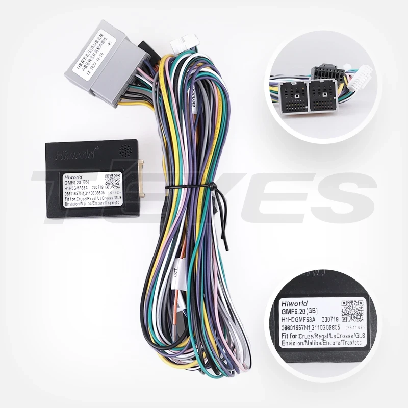 Проводка питания TEYES TPRO 2 для Chevrolet Equinox 3 (DS) (2017-2022) + Canbus [GMF6.20(GB)] для подключения Android ГУ