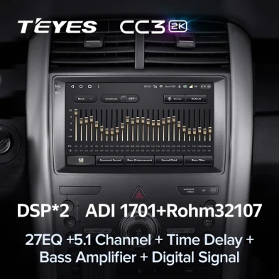 Штатная магнитола Teyes CC3 2K 6/128 Ford Edge U387 (2009-2014)