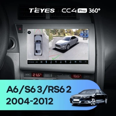 Штатная магнитола Teyes CC4 Pro 360 8/128 Audi RS6 2 (2007-2012)