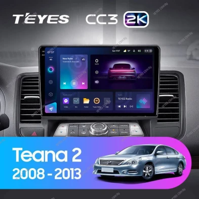 Штатная магнитола Teyes CC3 2K 360 6/128 Nissan Teana J32 (2008-2013) Тип-A
