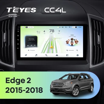 Штатная магнитола Teyes CC4L 6/64 Ford Edge 2 (2015-2018) F1