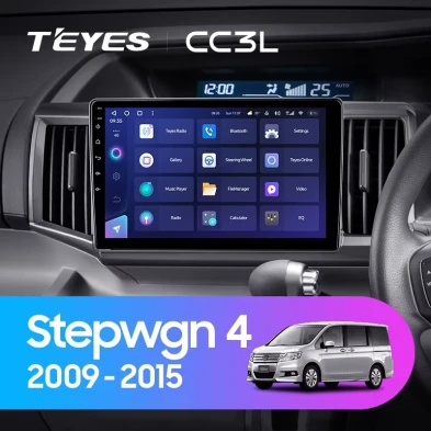 Штатная магнитола Teyes CC3L 4/32 Honda Stepwgn 4 (2009-2015) Правый руль