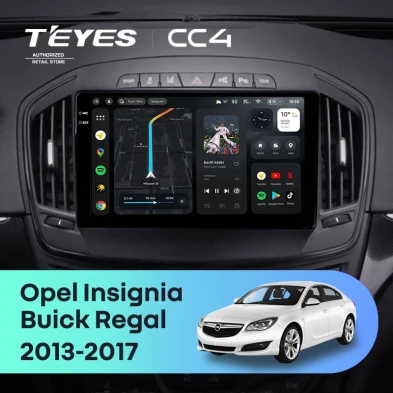 Штатная магнитола Teyes CC4 8/128 Buick Regal (2013-2017) Тип-B