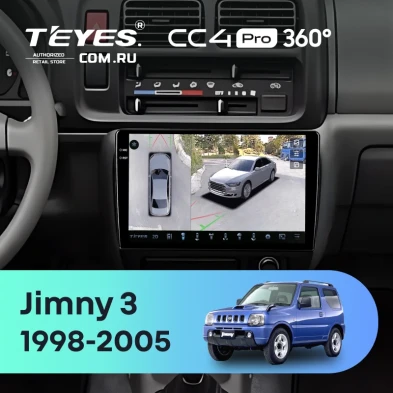 Штатная магнитола Teyes CC4 Pro 360 12/256 Suzuki Jimny 3 (1998-2005)