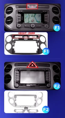 Штатная магнитола Teyes CC3L WiFi 2/32 Volkswagen Tiguan 1 NF (2006-2017) F2