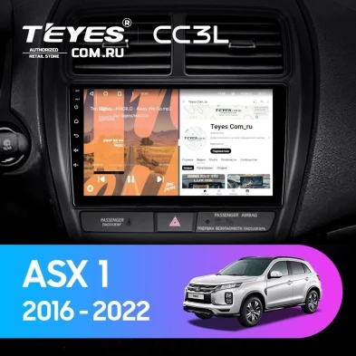 Штатная магнитола Teyes CC3L 4/64 Mitsubishi ASX (2016-2026) Тип-A