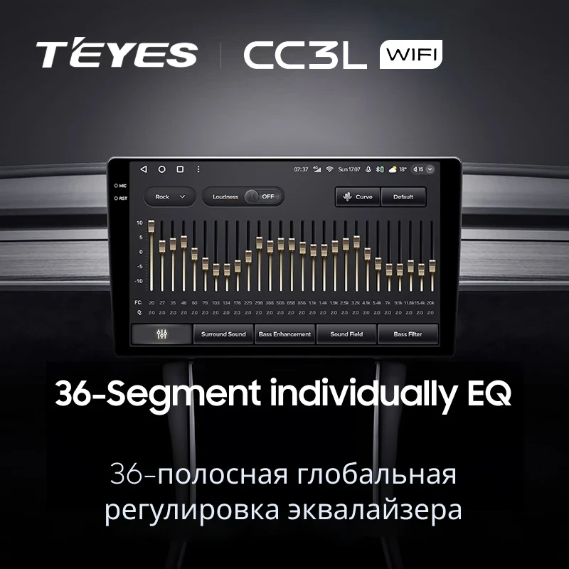 Штатная магнитола Teyes CC3L WiFi 2/32 Subaru Impreza 4 (2011-2015) Тип-B