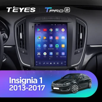 Штатная магнитола Tesla style Teyes TPRO 2 3/32 Opel Insignia 1 рестайлинг (2013-2017)