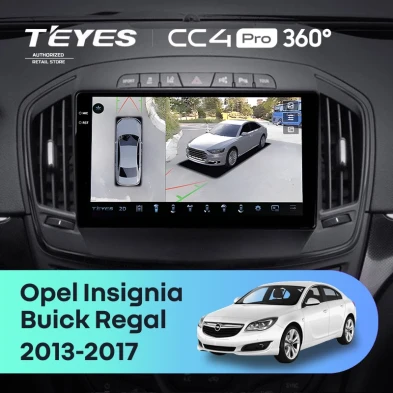 Штатная магнитола Teyes CC4 Pro 360 12/256 Buick Regal (2013-2017) Тип-B