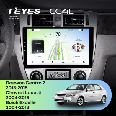 Штатная магнитола Teyes CC4L 6/64 Chevrolet Lacetti J200 (2004-2013) F1 Тип-A