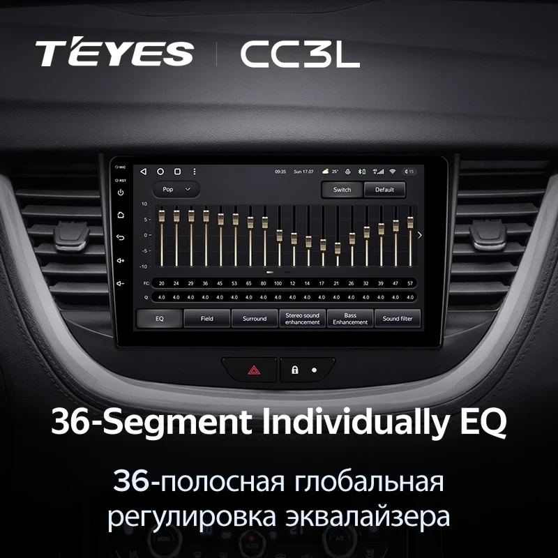 Штатная магнитола Teyes CC3L 4/32 Opel Astra K (2015-2021)