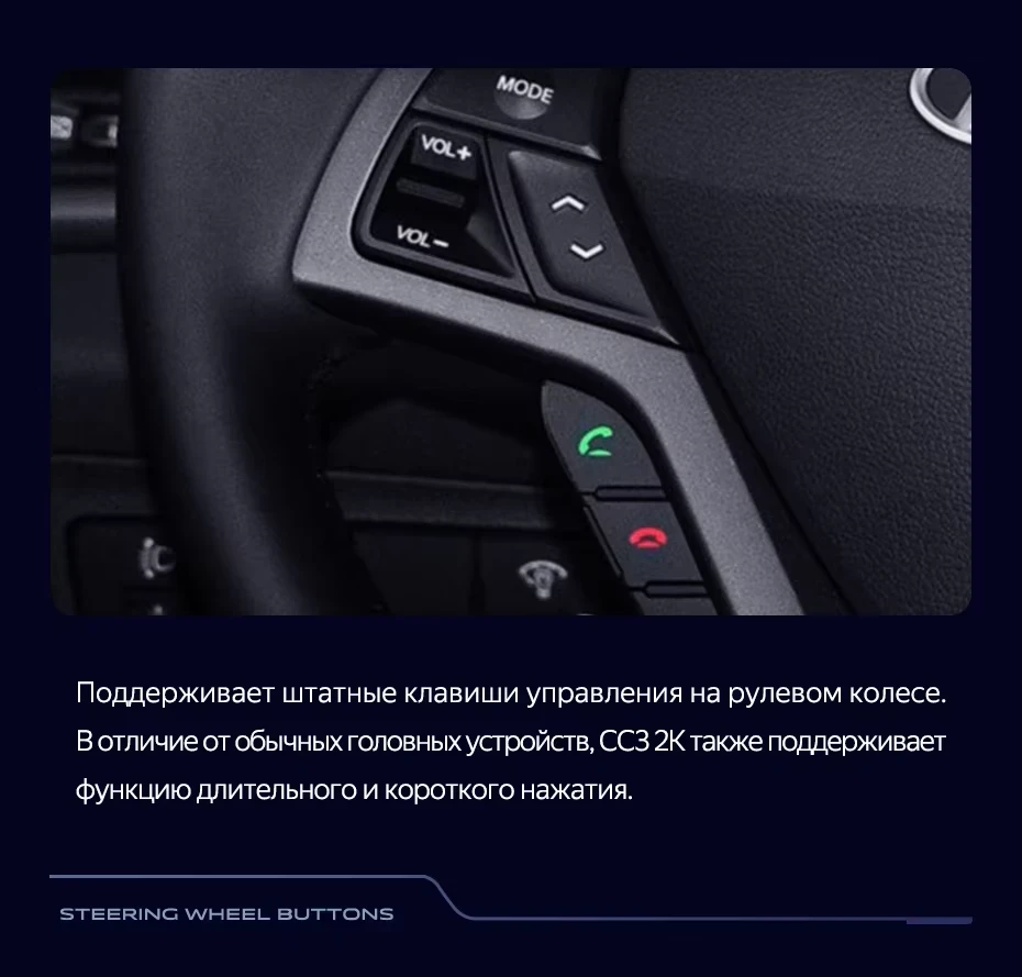 Штатная магнитола Teyes CC3 2K 4/64 Hyundai Veloster FS (2011-2017) Тип-B