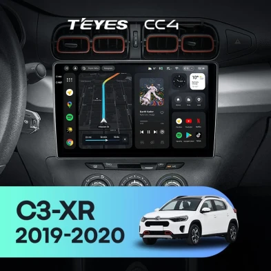 Штатная магнитола Teyes CC4 8/128 Citroen C3-XR (2019-2020) F1