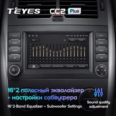 Штатная магнитола Teyes CC2L Plus 2/32 Mercedes-Benz Vito 3 W447 (2014-2020) 7"