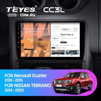 Штатная магнитола Teyes CC3L 4/32 Nissan Terrano (2014-2020)
