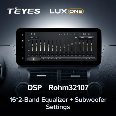 Штатная магнитола Teyes LUX ONE 6/128 Toyota Highlander 2 XU40 (2007-2013)